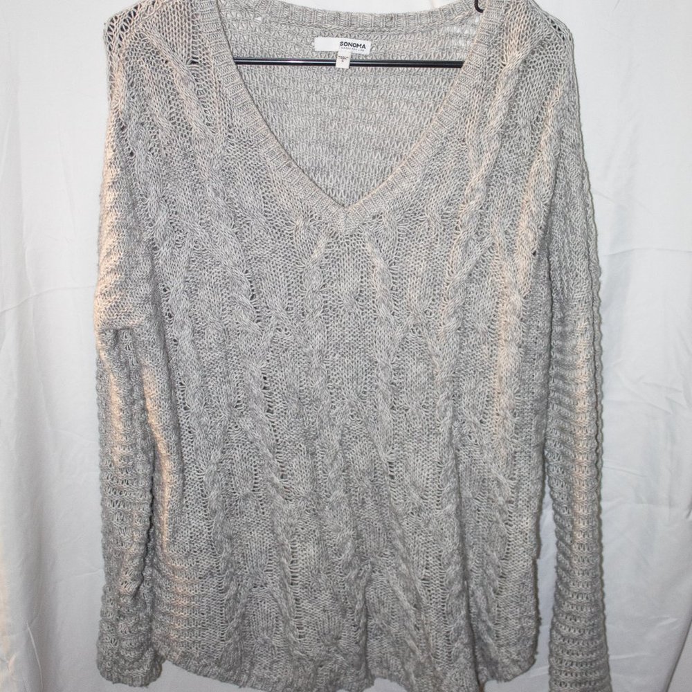 Sonoma Knit Grey Sweater